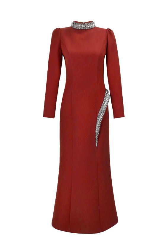 Senna - ADEL DRESS KIRMIZI