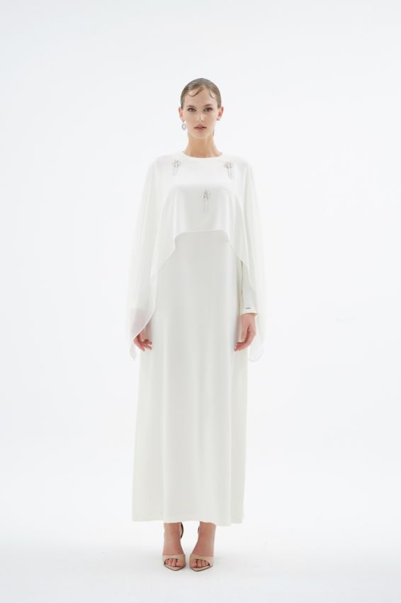  - ALERA EKRU ELBİSE