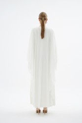 ALERA EKRU ELBİSE - Thumbnail