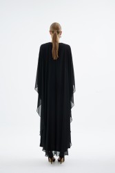 ALERA SİYAH ELBİSE - Thumbnail