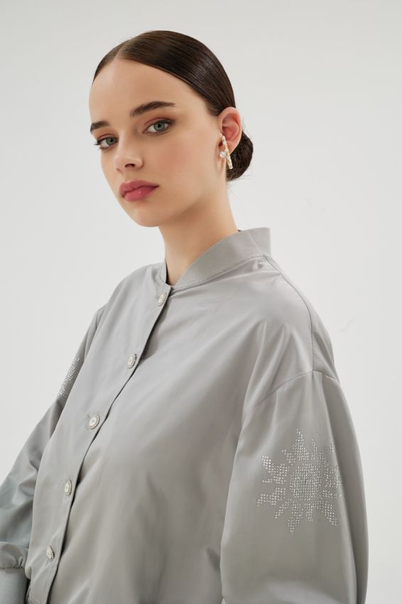  - ALESSANDRA GRİ BOMBER (1)