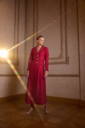 ALICIA ELBİSE BORDO - Thumbnail