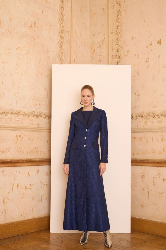  - ALICIA DRESS LACİVERT