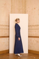 ALICIA DRESS LACİVERT - Thumbnail