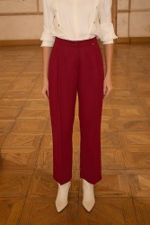 ALLURE PANTOLON BORDO - Thumbnail