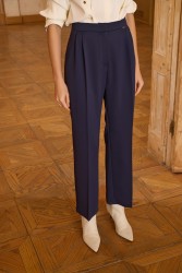 ALLURE PANTOLON LACİVERT - Thumbnail