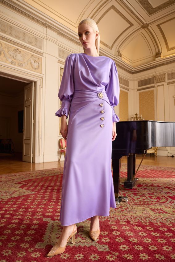 Senna - ALMİR DRESS LİLA