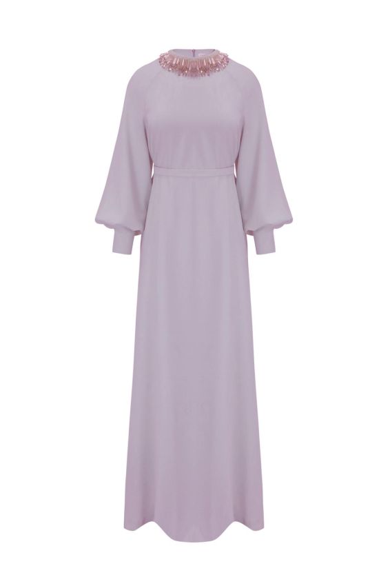 Senna - AMOR ELBİSE GİZEMLİ LİLA