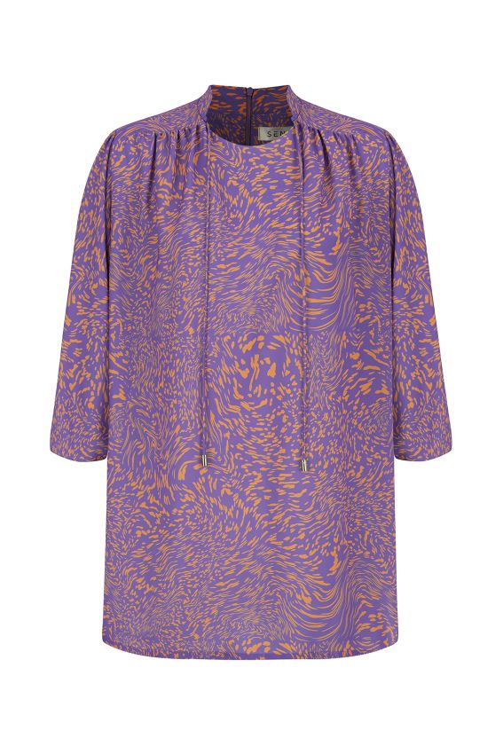 Senna - PRİYO DESENLİ VERY PERRY BLUZ