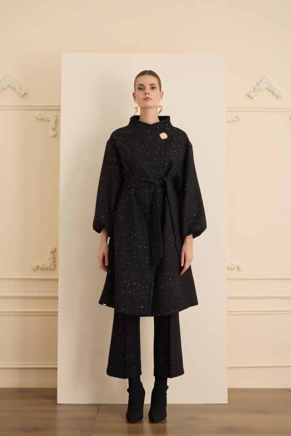 Senna - AURORA CAPE SİYAH