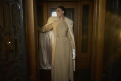 AURORA ELBİSE BEJ - Thumbnail