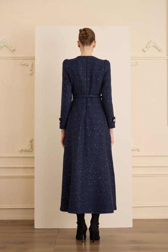 AURORA ELBİSE LACİVERT