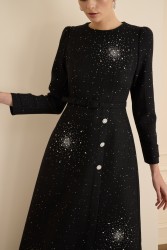 AURORA ELBİSE SİYAH - Thumbnail