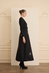 AURORA ELBİSE SİYAH - Thumbnail