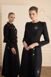 AURORA ELBİSE SİYAH - Thumbnail
