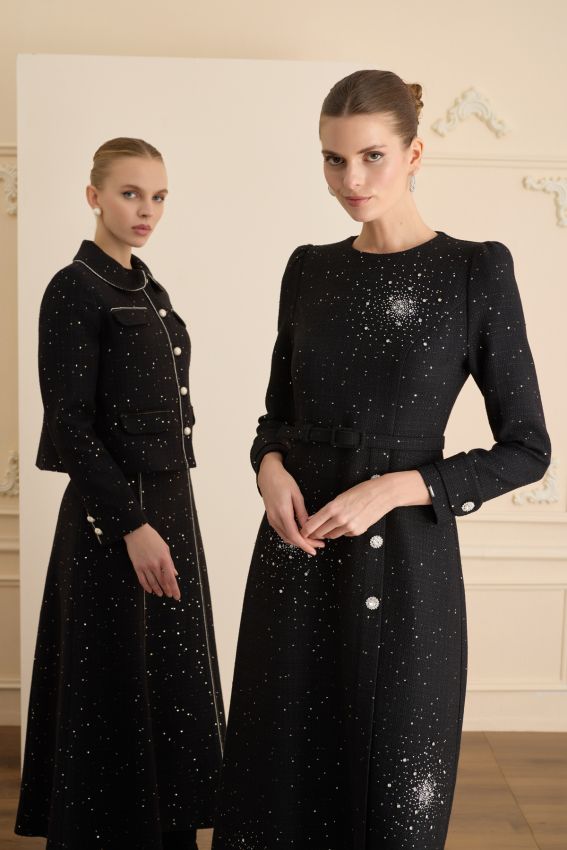 AURORA ELBİSE SİYAH