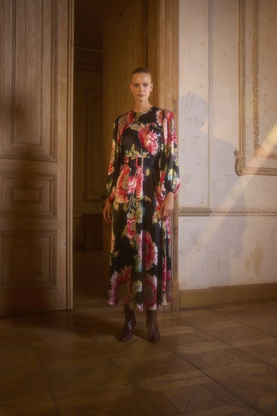 Senna - AZALEA ELBİSE NAR ÇİÇEĞİ