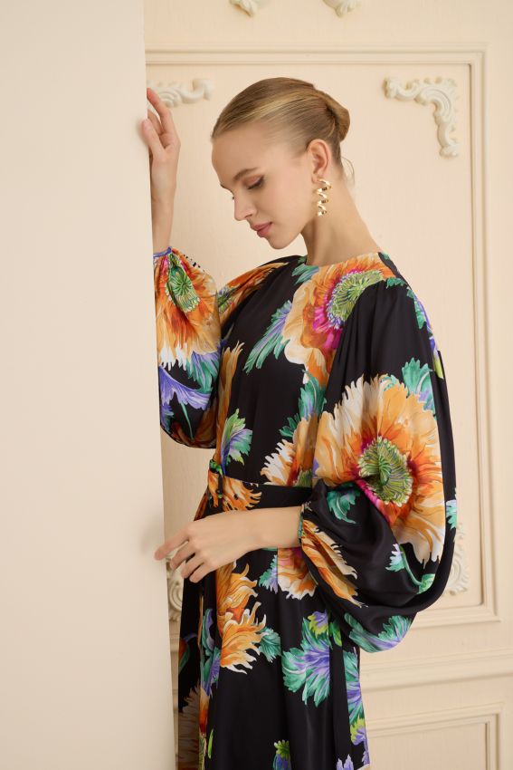 AZALEA ELBİSE TURUNCU