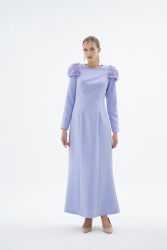 BAGLIORE LİLA ELBİSE - Thumbnail