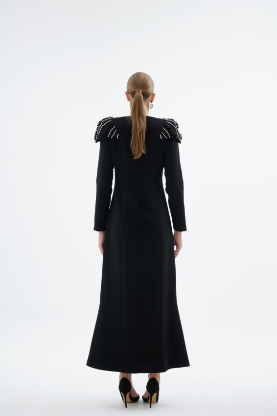 BAGLIORE SİYAH ELBİSE