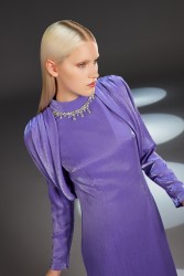 BEATRICE DRESS FUŞYA - Thumbnail