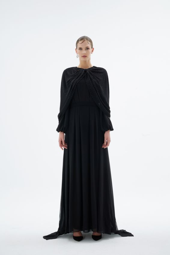 Senna - BELLE ETOILE SİYAH ELBİSE