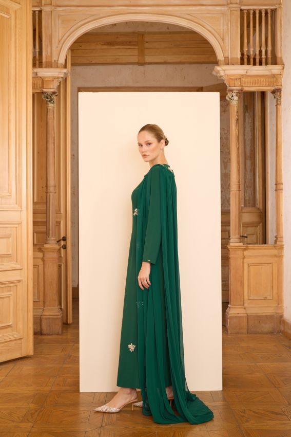 BENGY ELBİSE ZÜMRÜT