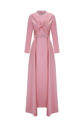 BIANCA DRESS PEMBE - Thumbnail