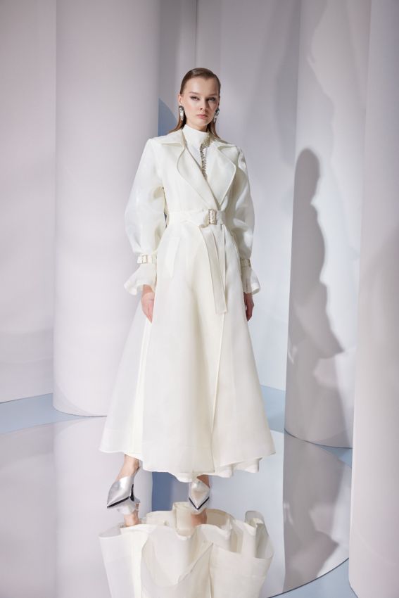 Senna - BISTRO TRENCH EKRU