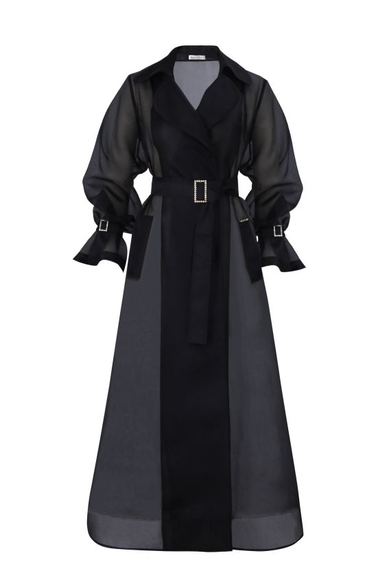 Senna - BISTRO TRENCH SİYAH