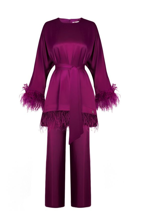 Senna - BLACK CLAİRE VİŞNE TAKIM