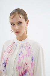 BLOSSEM KREM ELBİSE - Thumbnail