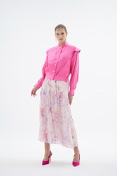 BLOSSEM FUŞYA ETEK - Thumbnail