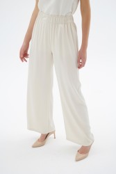 BLUME PANTOLON KREM - Thumbnail