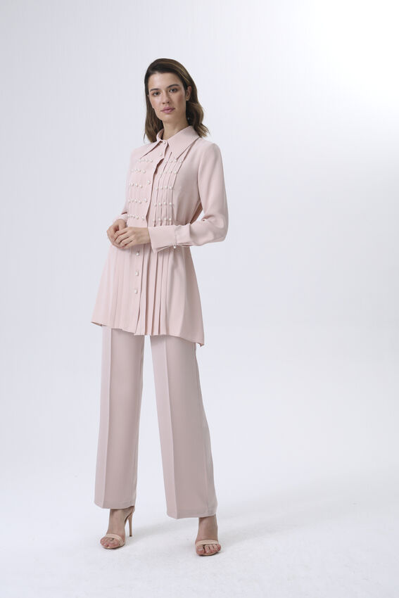 Senna - BRANCHE TUNİK NUDE