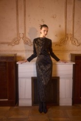 BRILLARE ELBİSE SİYAH - Thumbnail