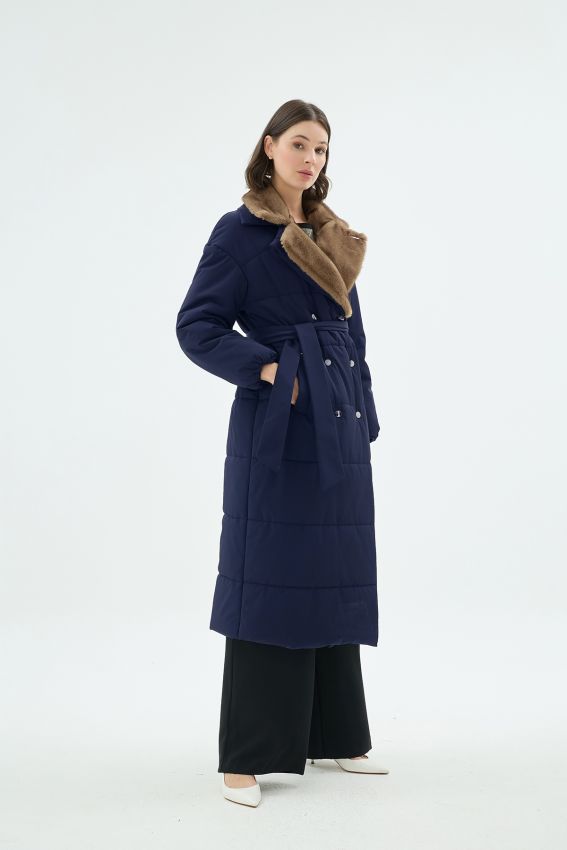 Senna - BRINA ŞİŞME MONT LACİVERT