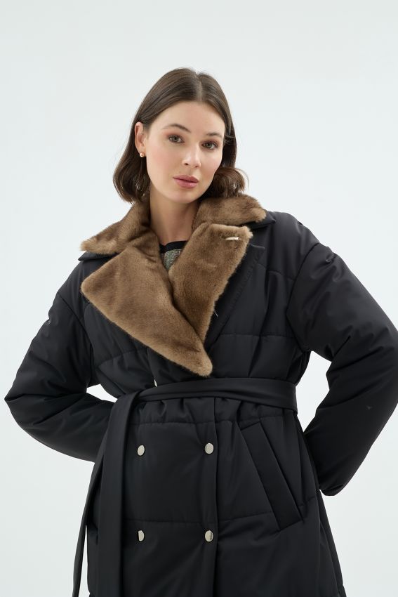 BRINA ŞİŞME MONT SİYAH