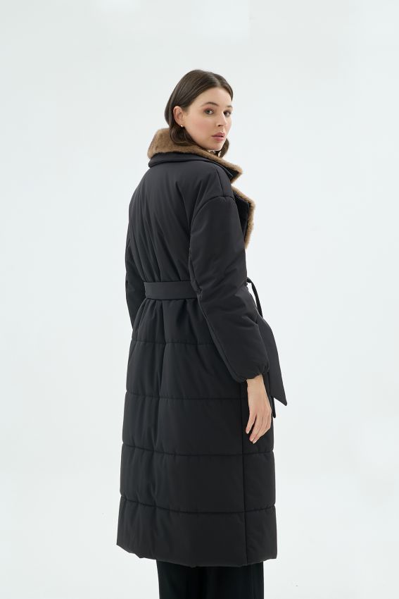 BRINA ŞİŞME MONT SİYAH