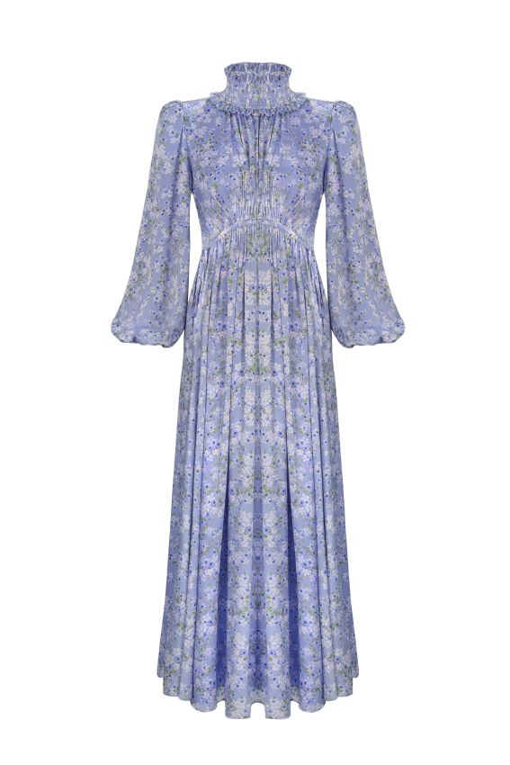 Senna - BRITANNY DRESS MAVİ