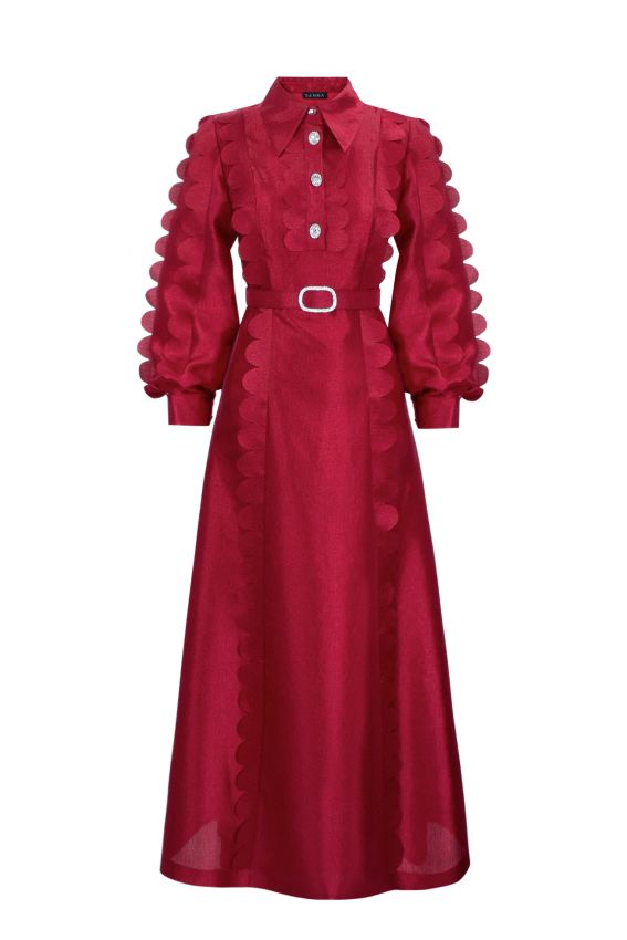 CARTER ELBİSE KIRMIZI