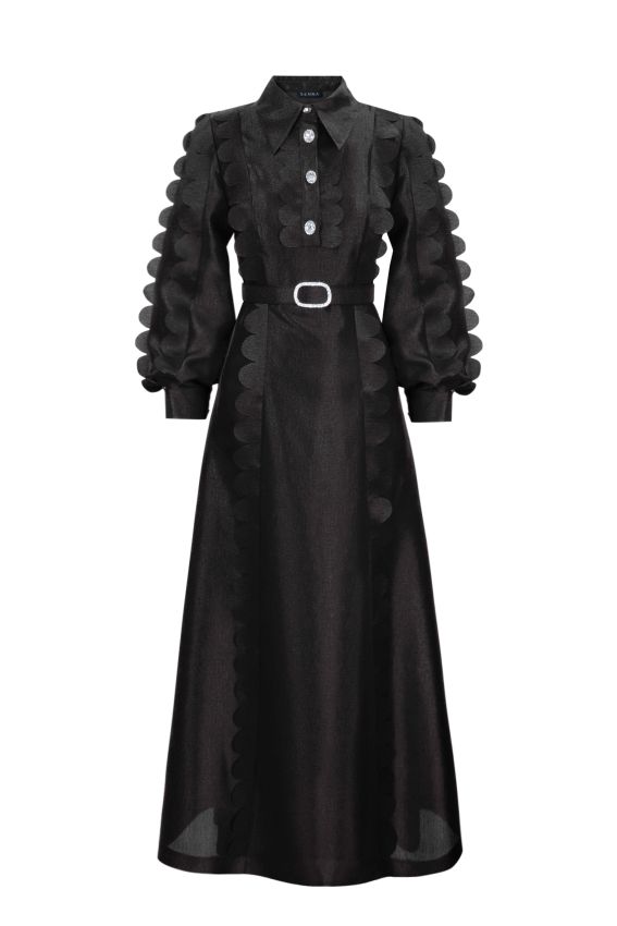 Senna - CARTER ELBİSE SİYAH