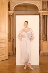 CATHERINE ELBİSE BEJ - Thumbnail