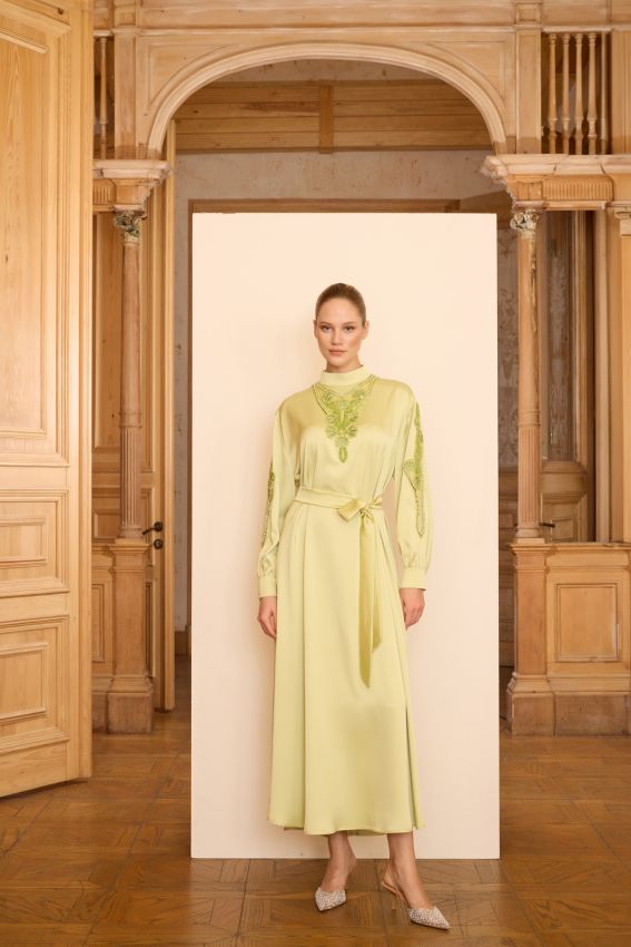 Senna - CATHERINE ELBİSE MİMOZA (1)