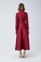 CATWALK ELBİSE BORDO - Thumbnail