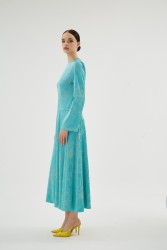 CELESTE TURKUAZ ELBİSE - Thumbnail