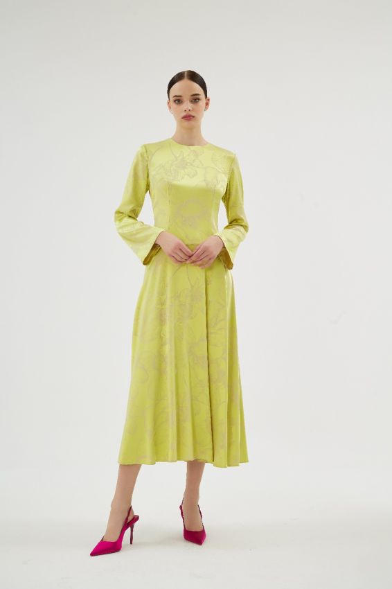  - CELESTE MİMOZA ELBİSE