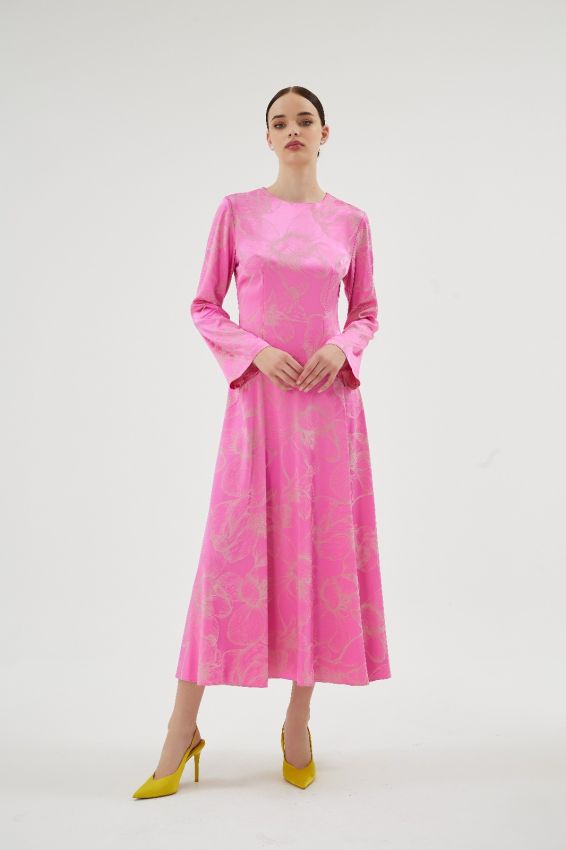  - CELESTE PEMBE ELBİSE (1)