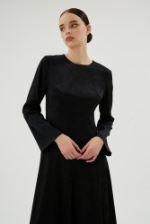 CELESTE SİYAH ELBİSE - Thumbnail