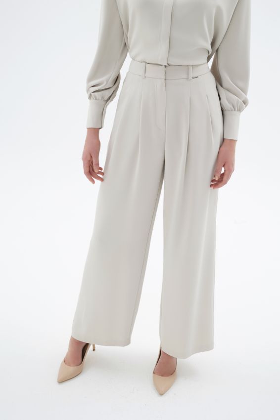  - CLOVER EKRU PANTOLON